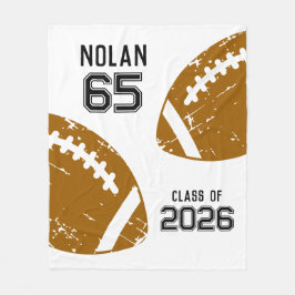 Anpassningsbarnas fotbollsspelarnummerklass fleecefilt