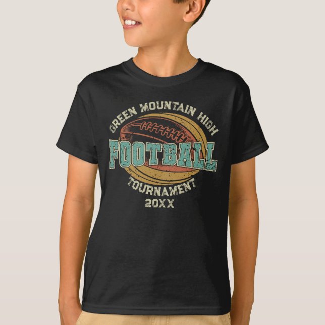 Anpassningsbarnas fotbollsturneringsnummer Namn T Shirt (Framsida)