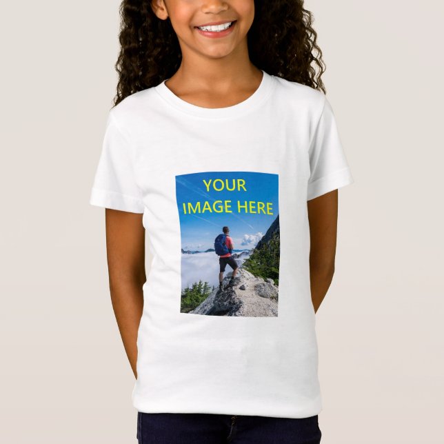 Anpassningsbarnas foto, din bild här, skirt, Anpas T Shirt (Framsida)