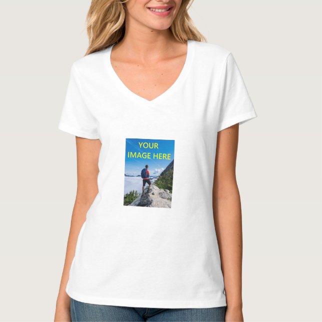 Anpassningsbarnas foto, din bild här, skirt, Anpas T Shirt (Framsida)