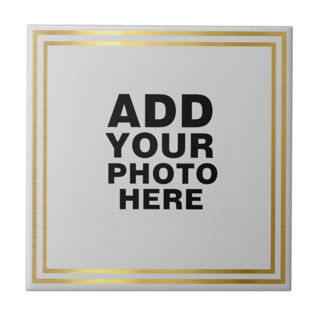 Anpassningsbarnas foto- eller teckningsskydd kakelplatta (Framsidan)