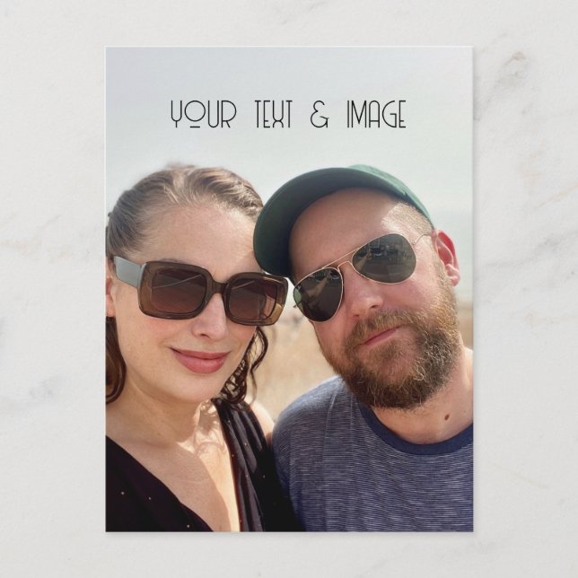 anpassningsbarnas foto och text skapar din egen ko vykort (Framsida)