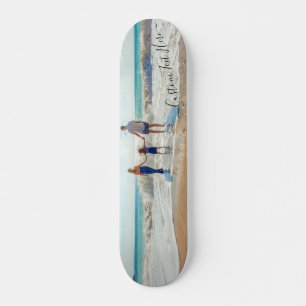 Anpassningsbarnas foto- och textskateboard - din e mini skateboard bräda 18,5 cm
