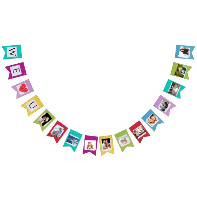 Anpassningsbarnas fotobanderoll vimplar (Alla)