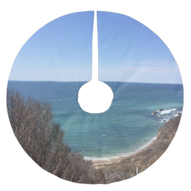 Anpassningsbarnas fotobild bild jul julgransmatta borstad polyester (Framsidan)