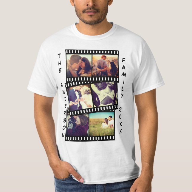 anpassningsbarnas fotomontage t shirt (Framsida)