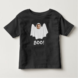 Anpassningsbarnas fotospökboo spooky Happy hallowe T Shirt