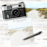 Anpassningsbarnas fotostrandsemester anteckningsblock<br><div class="desc">Anpassa och lägg till ditt foto av din familj,  dina barn,  din fru,  flickvän eller ditt husdjur. Fotot har en vit övertäckning så att du kan se ditt skrivsätt. Bilden visar ett foto från en familjesammankomst och en dag på stranden.</div>