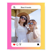 anpassningsbarnas fototextinmatning Poster Pappert