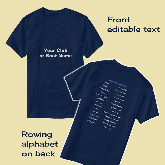 Anpassningsbarnas främre alfabet, bakåtrodd tee shirt (Skapare uppladdad)