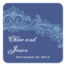 Anpassningsbarnas Fransk och Baby blue Bröllop