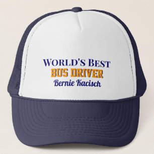 Anpassningsbarnas gåva! Världens bästa buss-cha Keps