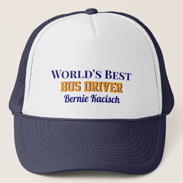Anpassningsbarnas gåva! Världens bästa buss-chattl Keps (Framsida)