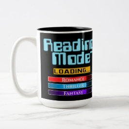 Anpassningsbarnas genläsningsläge Två-Tonad mugg