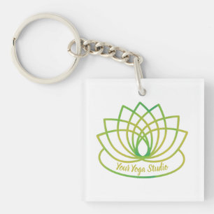 Anpassningsbarnas Grönt och Gult Lotus Logotyp