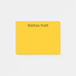 Anpassningsbarnas Gult/Orange Post-it Block