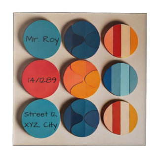 Anpassningsbarnas hemmaplan Modern Mid Centres Geo Kakelplatta