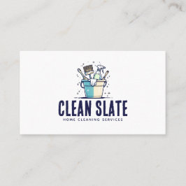 Anpassningsbarnas hemtjänst Städning QR-fotoanstäl Visitkort