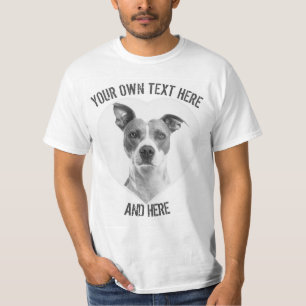 Anpassningsbarnas hjärtform bild och text t shirt