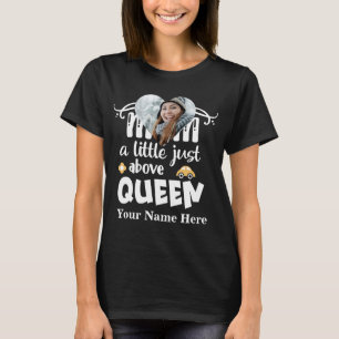 Anpassningsbarnas hjärtfoto mamma precis ovanför d t shirt
