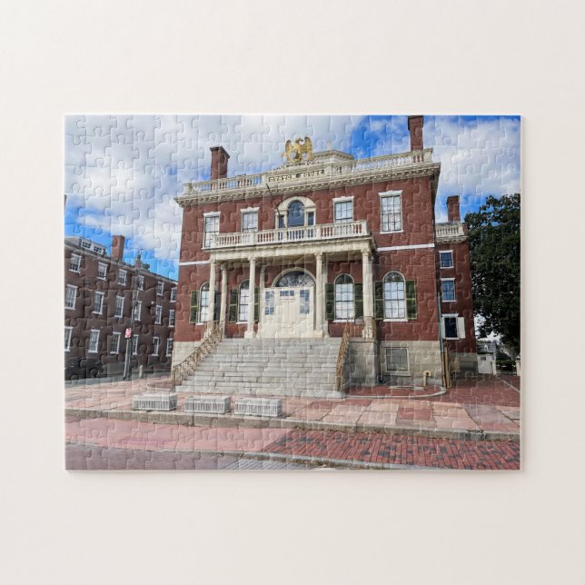 Anpassningsbarnas hus i Salem Massachusetts Pussel (Horisontell)