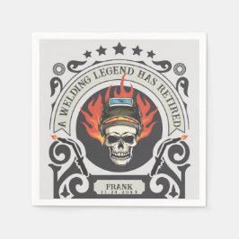 Anpassningsbarnas indragna svetsningsförklaring lä pappersservett