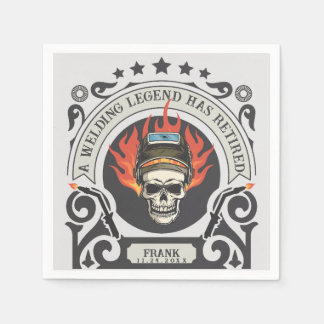 Anpassningsbarnas indragna svetsningsförklaring lä pappersservett