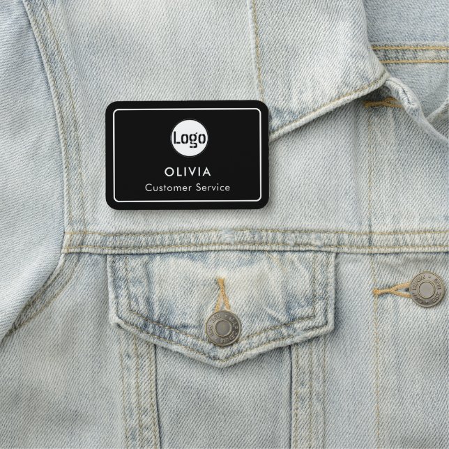 Anpassningsbarnas Logotyp för anställda Namnbricka (På plats)