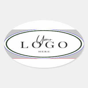 Anpassningsbarnas logotyp klassiskt ovalt klistermärke