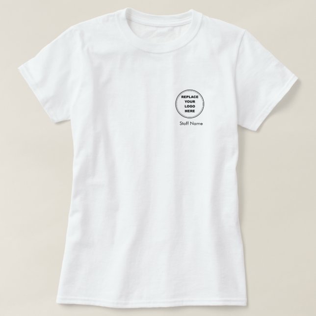 Anpassningsbarnas Logotyp | Lägg till T-frakt för  T Shirt (Design framsida)