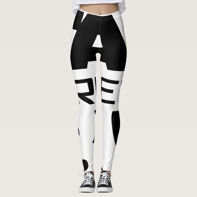 Anpassningsbarnas Logotyp Leggings (Framsida)