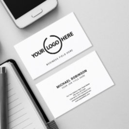 Anpassningsbarnas Logotyp Lengthsome Minimalist On Visitkort