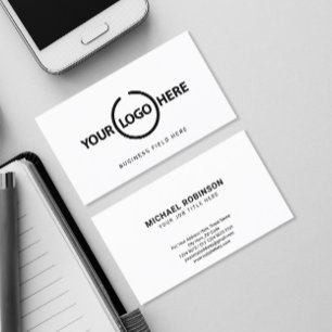 Anpassningsbarnas Logotyp Lengthsome Minimalist On Visitkort