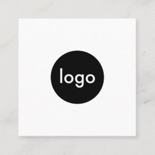 Anpassningsbarnas Logotyp - minimalistisk modern Fyrkantigt Visitkort