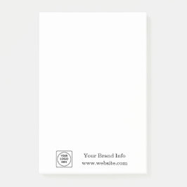 Anpassningsbarnas Logotyp | Modern minimalistisk f Post-it Block