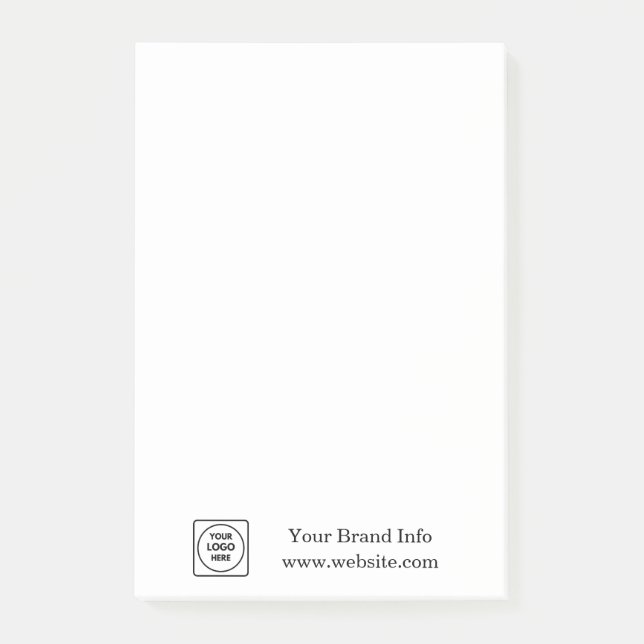 Anpassningsbarnas Logotyp | Modern minimalistisk f Post-it Block (Framsida)