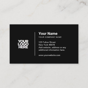 Anpassningsbarnas logotyp modern minimalistisk sva visitkort