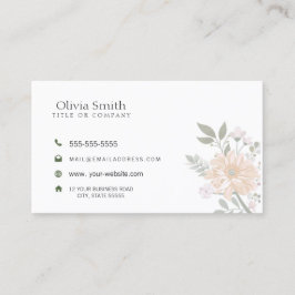 Anpassningsbarnas logotyp moderna minimalistiska m visitkort