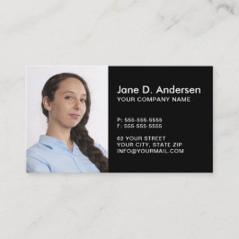 Anpassningsbarnas logotyp och fotomodern professio visitkort