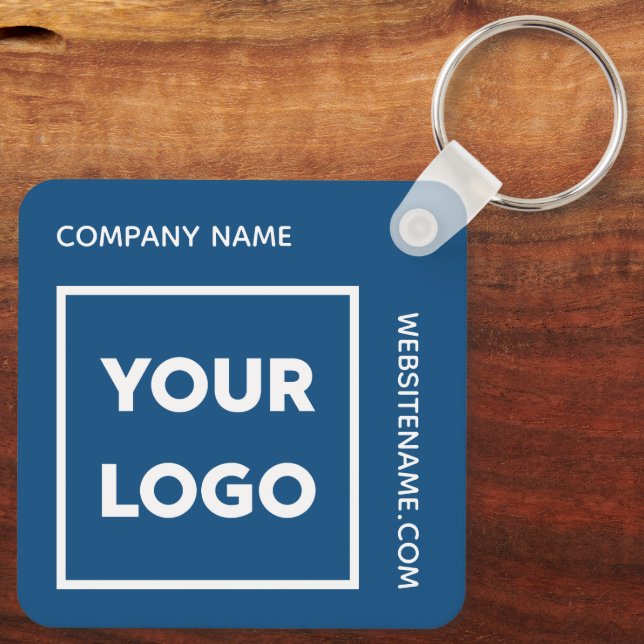 Anpassningsbarnas Logotyp och text - affärsväxling Nyckelring (Baksida)