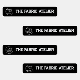 Anpassningsbarnas Logotyp- och textetiketter för s Klistermärke