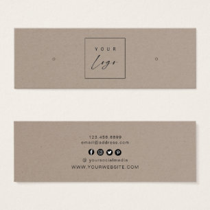 Anpassningsbarnas Logotyp ・ Ökande Visning-kort fö Litet Visitkort