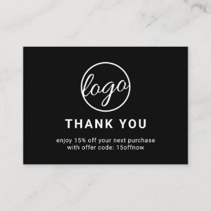 Anpassningsbarnas Logotyp QR-kod - enkel, svart, m Rabattkort