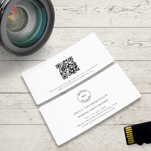 Anpassningsbarnas Logotyp QR-kod, fotoskrivare Brö Visitkort
