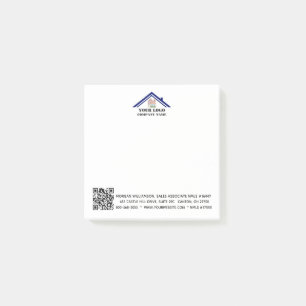 Anpassningsbarnas Logotyp QR-kod Post-it Block