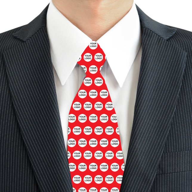 Anpassningsbarnas Logotyp Slips (Custom Logo Neck Tie)