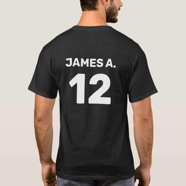 Anpassningsbarnas mallgrupp för teamattityder (fra t shirt (Baksida)