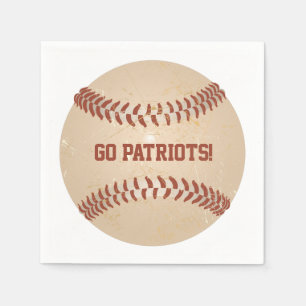 Anpassningsbarnas meddelande Disted Baseball Pappersservett