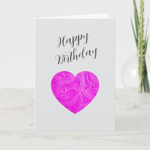 Anpassningsbarnas minimalistiska moderna Rosa vid  Kort