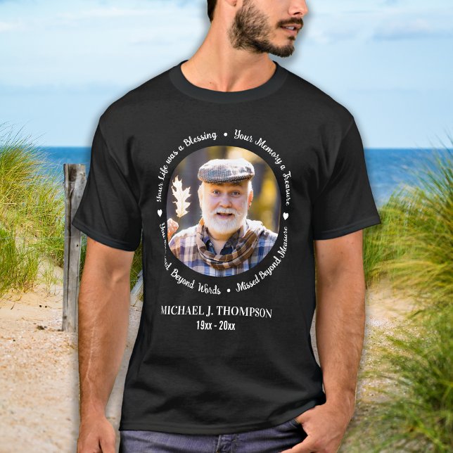 Anpassningsbarnas minne Modern Photo Memorial Walk T Shirt (Skapare uppladdad)